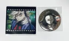 お楽しみくじ　クリアカード　缶バッジ　童磨　ねずこ