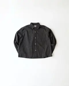 BONBON ボックスカットチェックシャツ B5169