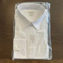 【新品・未使用】ホワイト REGULAR-fit ドレスシャツ　LLサイズ