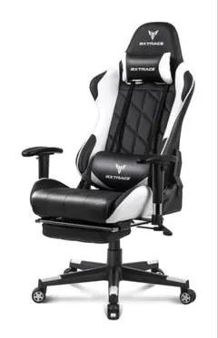 GXTRACE ゲーミングチェア ゲームチェア オットマン付き オフィスチェア