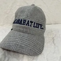 アダバット　ゴルフ帽子　READABAT LIFE. グレーキャップ