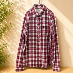 【セール品】Abercrombie & Fitch アバクロ チェックシャツ