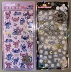 ボンボンドロップシール 光るジュエルプチドロップシール 2枚セット