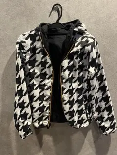 ハイドロゲン 千鳥柄 ナイロンジャケット