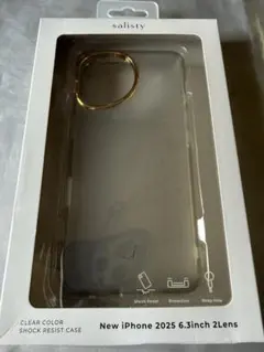 salisty iPhone iPhone17 クリア　☆新品未開封☆のサムネイル