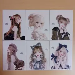 18枚 cotton melody 様　人物ステッカー