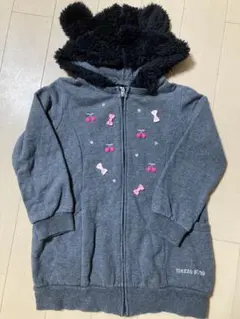 mezzo piano フード付きパーカー