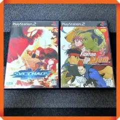 PS2ソフト【★動作確認済】カプコンファイティングジャム、SNK VS カプコン
