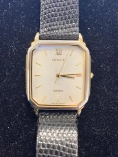 SEIKO DOLCE SEIKO シルバー・ゴールド オクタゴン 動作未確認