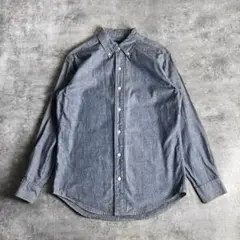美品 ウエアハウス シャンブレー ショップコート 38 ウエアハウス WAREHOUSE Lot.2119 シャンブレーショップコート