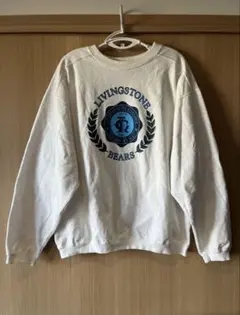 LIVINGSTONE COLLEGE トレーナー ホワイト