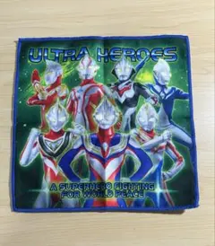 ウルトラマン　ティガ　ガイア他　ウルトラヒーローズ　ランダムミニタオル　ハンカチ