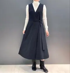 美品✨️Theory luxe ロングシャツ ワンピース ネイビー 近年 M 2025年最新】Theory luxe レディース ロングワンピースの人気