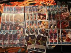 ワンピースカード　青バギー　フルパラ　デッキ