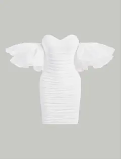 オフショルダードレス