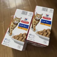 ヒルズ キャットフード シニア 7歳以上 チキン パウチ 24袋のサムネイル
