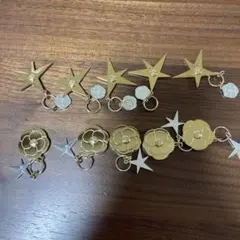 CHANELシャネル　クリスマス　ホリデー限定チャーム　カメリア　コメット