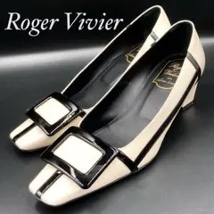 日本限定品 Roger Vivier ベルヴィヴィエ モンドリアン パンプスのサムネイル