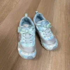 ラブラッシュ LUVRUSH スニーカー マジックテープ　18㎝　女の子　靴