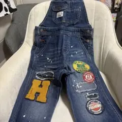 未使用品☆ブリーズ◆キッズ.デニム/サロペット.オーバーオール