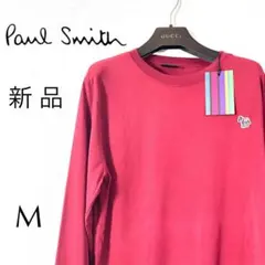 ꧁新 品꧂⚛️PaulSmith ポールスミス ゼブラ刺繍入り ロンT M