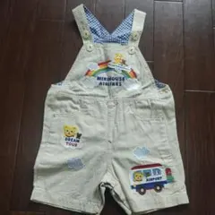 ミキハウス　ベージュのサロペット