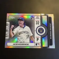 Jacob Misiorowski Topps Chrome RC