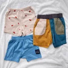 【新品】ハーフパンツセット 60〜80cm