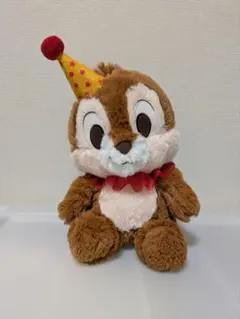 チップ＆デール　お祝いBIGぬいぐるみ(チップ)