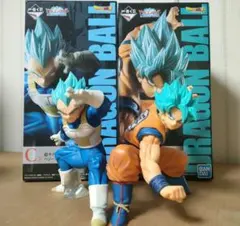 一番くじ　ドラゴンボール　B賞　孫悟空　C賞　ベジータ　フィギュア　ドッカン