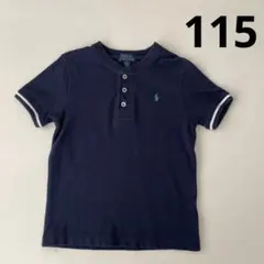 【美品】Polo Ralph Lauren ネイビー ポロシャツ 115/5
