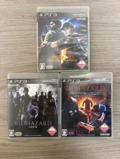 【PS3 PS4】バイオハザード5・バイオハザード6・バイオハザードORCセット