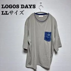 【LOGOS DAYS】しまむら メンズ 半袖Tシャツ LLサイズのサムネイル
