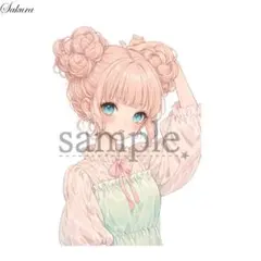 【SA-398】Sakura＊オリジナル♡人物ステッカー
