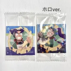 アンティーク　忍たま乱太郎　潮江文次郎　立花仙蔵　シール　ホロver.