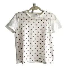 zaraレースドットTシャツのサムネイル