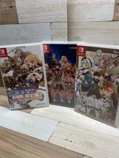 リアセカイ・モン勇・プログレスオーダーズ 3本セット　ニンテンドーSwitch