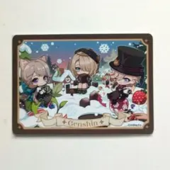 原神 メルティーキッス リネ リネットフレミネ イラストカード