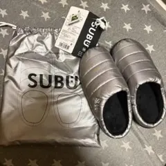 SUBU WINTER SANDALS スリッポン シルバー