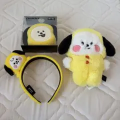 BT21 CHIMMY チミー 3点セット ぬいぐるみ・カチューシャ・キーリング