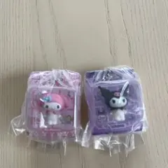 サンリオ パッケージミニチュアコレクション マイメロ、クロミ