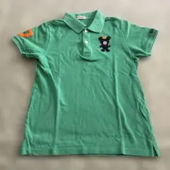 MIKI HOUSE グリーン ポロシャツ 150
