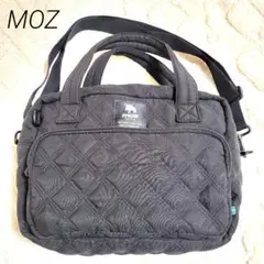 MOZ モズ 軽くて大きい 2WAY キルティングバッグ ショルダーバッグ 鞄
