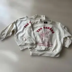 マーキーズ　ケバブトレーナー クリーム色 100cm 2着セット