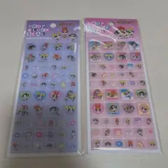 パワーパフガールズ　タイルシール　DROP BLOCK SEAL パワパフ