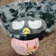 美品/新品未使用サンリオキャラクターズ ラテクマぬいぐるみポシェットバッドばつ丸