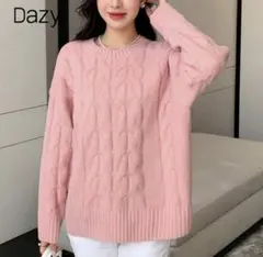 ピンクのセーター