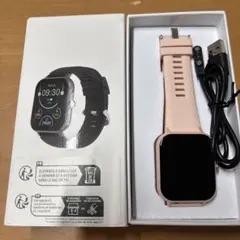 スマートウォッチ ピンク