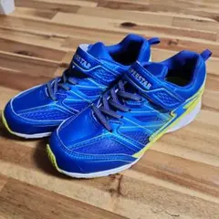 【人気カラー】SUPERSTAR スニーカー（ブルー×イエロー）