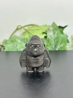 天然石】ブラックオプシディアン ゴリラの置物 - メルカリ